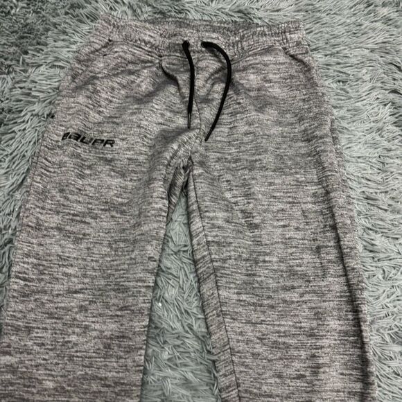 Bauer Grey Jogger Sweatpants Size Medium - Picture 2 of 9